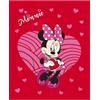 hermet Minnie Mouse, Morbido e Caldo Plaid, Coperta Plaid Divano Per Bambini, Coperta Letto Singolo, Marvel, Disney, 100x150 cm