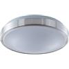 Lindby Plafoniera LED (Moderno) colore Grigio, in Alluminio ad es. Soggiorno & Sala da pranzo lampadina inclusa lampada plafoniera
