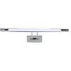 V-TAC LEDLUX Applique Lampada Led Da Parete Moderna 8W Lunghezza 500mm 3000K Con Braccio Per Specchio Bagno e Quadri SKU-3985