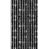 Generico Susanna Home - Tenda Antimosche a Fili con Telaio in PVC per Interni ed Esterni, Zanzariera Decorativa a Pannello per Porte e Finestre, Corda a Perline - Vari Colori e Misure (TRASPARENTE, 120X220)