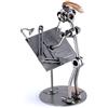 Steelman24 I Omini di Viti Architetta I Idee Regalo Originale I Soprammobili in Metallo I Modellino