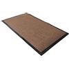 Comart - Tappetino Asciugapassi Victor - 45x75 cm - Zerbino in PVC per Ingresso Esterno o Interno - Base Antiscivolo - Sottile - Fuori Porta per Entrata - Design in 3D - Beige - Scritta Welcome