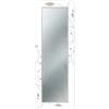 Lupia - Specchio da Parete Lungo MIRROR FANTASY STELI BROWN 52x152 cm, Design Moderno, Cornice in Legno Stampata, Decorazione Stile Marrone, Ideale per Camera, Soggiorno, Ingresso