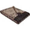 STTS International Coperta in lana vergine, 100% lana vergine, disponibile in diversi colori, 140 x 200 cm, plaid Tirolo (marrone-beige (leopardo), 140 x 200 cm)