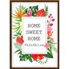 MG Design Cornice 59,4x 84,1cm - colore Marrone, in legno, con vetro acrilico - da appendere in verticale o in orizzontale, senza sfondo, per foto, poster, puzzle