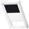 VELUX Tenda oscurante Duo, VELUX Originale per C04, Nero con guida bianca