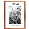 FRAMO 35mm Cornice per Immagini 22 x 33 cm | Rame | Cornice in MDF Fatta a Mano con lastra di Vetro Artificiale antiriflesso a Prova di Rottura e Robusta Parete Posteriore in MDF