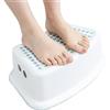 Pacienjo Sgabello per WC Accovacciati - Potty Step Antiscivolo ed Ergonomico, Robusto per Fare la Cacca da Bagno, Vasino Sano per Anziani