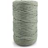 Netuno 1x corda macramè colorata verde salvia 5 mm 100 m corda cotone singola ritorta corda naturale colorata per macramè filo singolo macramè cordoncino colorato filato gomitolo cotone uncinetto