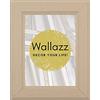 Wallazz Cornice Portafoto in Legno Pregiato - Made in Italy - Vetro Sintetico Infrangibile Crilex - Disponibile in Diverse Varianti - Design Italiano e Qualità Artigianale, 30x40cm Tortora
