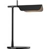 FLOS Tab Table Lampada da Tavolo, Lampada di Design da E. Barber e J. Osgerby, Lampada Led per Interni con Testa Orientabile, 100-240/24V, 9 W, 175 x 273 x 327 mm, Colore Nero