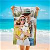 CUSMMIST Telo mare personalizzato con foto,Asciugamano in microfibra personalizzato,ad asciugatura rapida,Telo bagno asciugamano personalizzato per adulti piscina spiaggia-1Foto