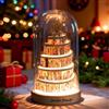 VEELU Lampada Personalizzata con Fotografie su Pellicola, Lampada Personalizzata con Base Incisa, Cornice con Pellicola Cinematografica e Illuminazione, Regali per Natale, Arredamento per la Casa