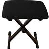 Generico Coprisgabello Rettangolare,coprisgabello per Pianoforte Personalizzabile,coprisgabello Universale Elasticizzato per Cambiare Le Scarpe,Lavabile in Lavatrice(55x35x4cm(22x14x2inch), Black)