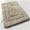KARAT Tappeto da Bagno Atlantis, Extra soffice e ad Asciugatura Rapida, con Retro Antiscivolo, Tappetino da Bagno (Beige, 40 x 60 cm)