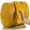 MeriWoolArt®Lana XXL Filato Spesso Soffice, Feltro ad Ago, Infeltrire la Lana, Bagnato, Fai Da Te Coperta Grossa