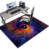Tkuhknag 90 x 120 cm Tappeto per Sedia Ufficio Gaming Tappetino per Sedia da Ufficio Tappetino per Pavimenti Duri Antiscivolo Tappetino di Protezione Sedia Protettiva Multiuso per la Casa Tappetino Parquet