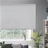 STOR PLANET | Tende Filtranti Transparenti CALM, Tenda a rullo per Interni, Tende per Cucina, Soggiorno, Camera da letto. Per Finestra e Porta, Installazione Facile | Argento, 180x250cm