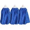 PACCUNO - 3 LAVAPAVIMENTI in Microfibra 200 GR Blu Pulizia Pavimenti, Maxi MOP, MOCIO. per la Pulizia Professionale e Non Solo