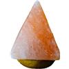 Artigianato Lampada di Sale USB dell'Himalaya Multicolor Piramide compreso Alimentatore di Rete