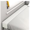 ELYSYSRL Riempitivo per Materassi, Letto Gap Filler Cuscino, Cuscino per Testata, Connettore per letto Doppio/Materasso, per Riempire lo Spazio tra la Testiera e il Materasso(Beige,120x5x10cm)