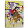 Printed Paintings Stampa su Tela Vasily Kandinsky - Accompagnamento Giallo