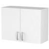 Alfredo Calandrelli PENSILE SCOLAPIATTI H 90x L 90x P 33 COMPLETO DI SCOLAPIATTI IN ACCIAIO INOX. SPEDIZIONE IN KIT (BIANCO)
