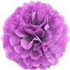 Creativery Set di 10 pompon di carta da 25 cm (lilla/viola chiaro 430) // pompon in carta velina pom pom decorazione decorazione da appendere fiori