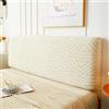 AYUOEODM Copri Testiera Letto Matrimoniale/singolo/1 Piazza E Mezza Tortora,Copertura Testiera Letto Matrimoniale In Tessuto Elasticizzato Universale All-Inclusive Velluto Fodere ( Color : B-3 , Size : 170cm-1