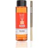 Goa - Ricarica di profumo divine, spezie, 250 ml + 1 confezione in rattan
