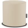 CAB EXTROITALY Luna - Pouf Poltrona Relax Prodotto Italiano (Portata 100Kg) per Sedersi Design Moderno, Poltroncine da Salotto, Camera da Letto, Giardino, in Ecopelle Idrorepellente Sfoderabile