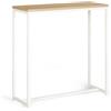 IDMarket - Consolle DETROIT design industriale e metallo bianco