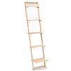 vidaXL Scala Portaoggetti a Parete Mensola per Garage Cremagliera Garage Scala Decorativa 41,5x30x176 cm Scaffale Muro Legno di Cedro