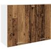 vidaXL Mobile Pensile "Lyon" Legno Antico 80x31x60 cm