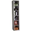 Composad PRATICO LIBRERIA CM 35,7X44X217H CEMENTO