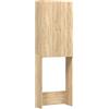 vidaXL Mobile per Lavatrice Rovere Sonoma 64x25,5x190 cm