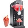 GYLFZDQ Granita per la casa - Macchina per Granita da 1,6 l con 6 programmi preimpostati, Senza Ghiaccio, autopulizia One-Touch, Macchina per Gelato e frullati per Margarita, Milkshake Black,1600ML