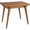 RAGABA Envelope - Tavolo da pranzo allungabile, pieghevole, larghezza 90/130 x altezza 76 x profondità 65 cm, colore rovere tinto
