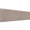 DHOME Testiera Imbottita Liscia Esclusiva Serie Luxury Edition da Parete Acustica Fonoassorbente per Letto e Camera da Letto (Ethnic Brown, 180cm, 4cm Spessore)