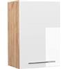 Vicco Pensile da cucina Fame-Line, Bianco lucido, 50 cm, per la combinazione con altri moduli della serie Fame-Line