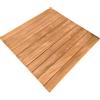 OM SHOWROOM Piano Tavolo Quadrato in TEAK Massello Spessore 3cm - Ricambio Top per Base Tavolo - Varie Misure 70x70 o 80x80 - Ideale Esterno, Bar (80x80cm)