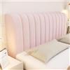 uyeoco 180/150 Copri Testiera Letto Imbottita、Copri Testata Letto Una Piazza E Mezza、Copritestata Elasticizzata per Letto、Copertura Testata Letto Matrimoniale(Light Peach,150cm(59inch))