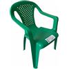 eacommerce Sedie da Bambino Set. 2 pezzi in Polipropilene con Braccioli Impilabile Colori assortiti (Verde Scuro)
