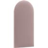 murando - Testiera Letto Singolo Imbottita - Staccionata Velluto - 60x30 cm 1 Pezzo - Pannelli Decorativi per Pareti - Pannello Imbottito per Camera da Letto e Soggiorno - Schiuma Anallergica - Rosa