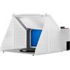 Wiltec Cabina di aspirazione per verniciatura ad aerografo 4 m³/min Aspiratore Estrattore con Luce