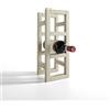 ARHome Portavino Modern, 38.8 x 14.4 x 14.4, Tortora, Cantinetta componibile, Made in Italy