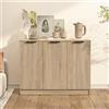 JHQHSM Mobile da Cucina Mobile Buffet Mobiletto multiuso Mobile salotto Credenza Rovere Sonoma 90,5x30x70 cm in Legno Multistrato Per il tavolo d'ingresso del soggiorno della sala da pranzo del corridoio