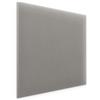 murando - Testiera Letto Singolo Imbottita - Quadrato - Velluto Qualità - Antimacchia - 50x50 cm 1 Pezzo - Pannelli Decorativi per Pareti - Pannello Imbottito per Camera da Letto - Minimal - Grigio