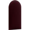 murando - Testiera Letto Singolo Imbottita - Staccionata Velluto - 100x30 cm 1 Pezzo - Pannelli Decorativi per Pareti - Pannello Imbottito per Camera da Letto Bambini - Schiuma Anallergica - Bordeaux