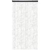 Arsvita - Tenda in ratina, 80 x 200 cm, protezione perfetta dagli insetti e dagli sguardi indiscreti per la porta del balcone e della terrazza, colore: bianco